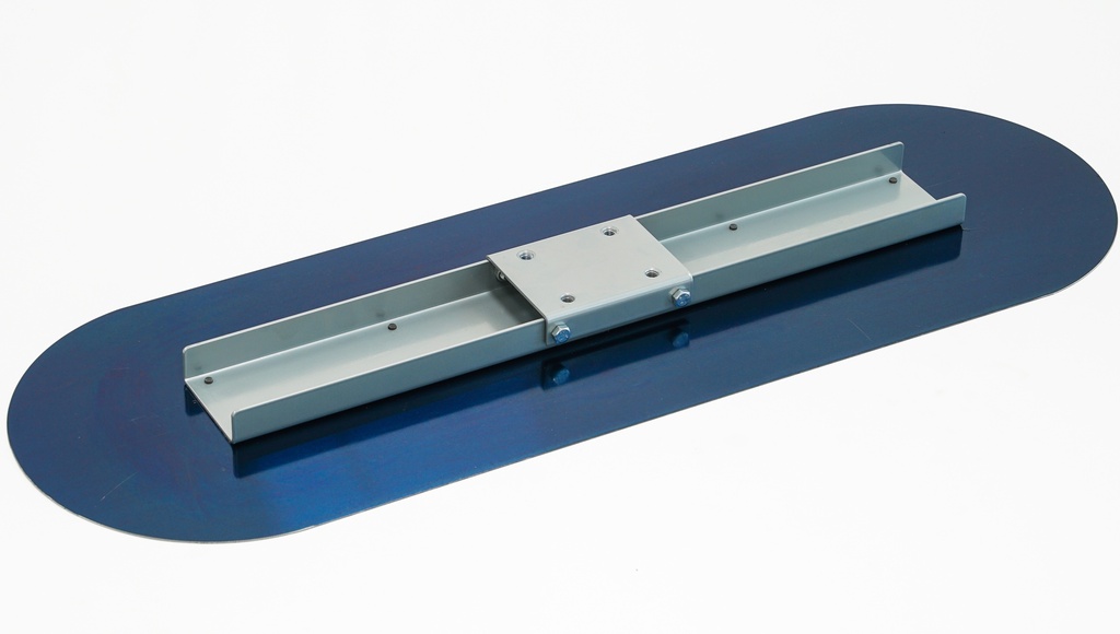 Blue Steel Round End Fresno Trowel - Blade Only