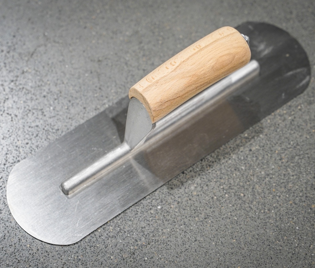 High Carbon Steel Plastering Trowel with Wooden Handle 
